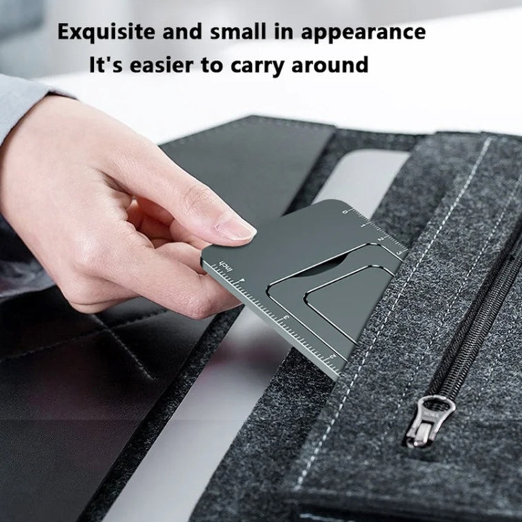 029 Desktop Portable Folding Aluminum Alloy Phone Holder(Blue) - Desktop Holder by buy2fix | Online Shopping UK | buy2fix