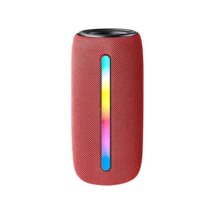 L12 Colorful LED Wireless Bluetooth-compatible Portable Speaker(Red) by buy2fix