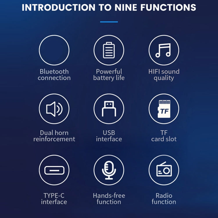 L12 Colorful LED Wireless Bluetooth-compatible Portable Speaker(Red) by buy2fix