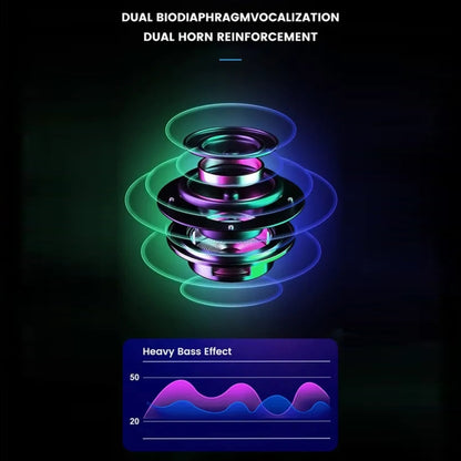 L12 Colorful LED Wireless Bluetooth-compatible Portable Speaker(Red) by buy2fix