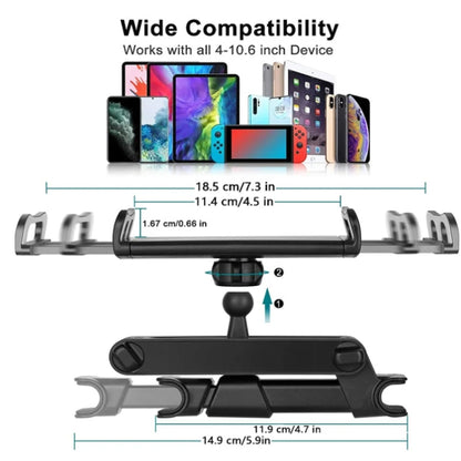 ZF015 Magnetic Suction Lazy Aluminum Alloy Phone Holder(Black) - Lazy Bracket by buy2fix | Online Shopping UK | buy2fix
