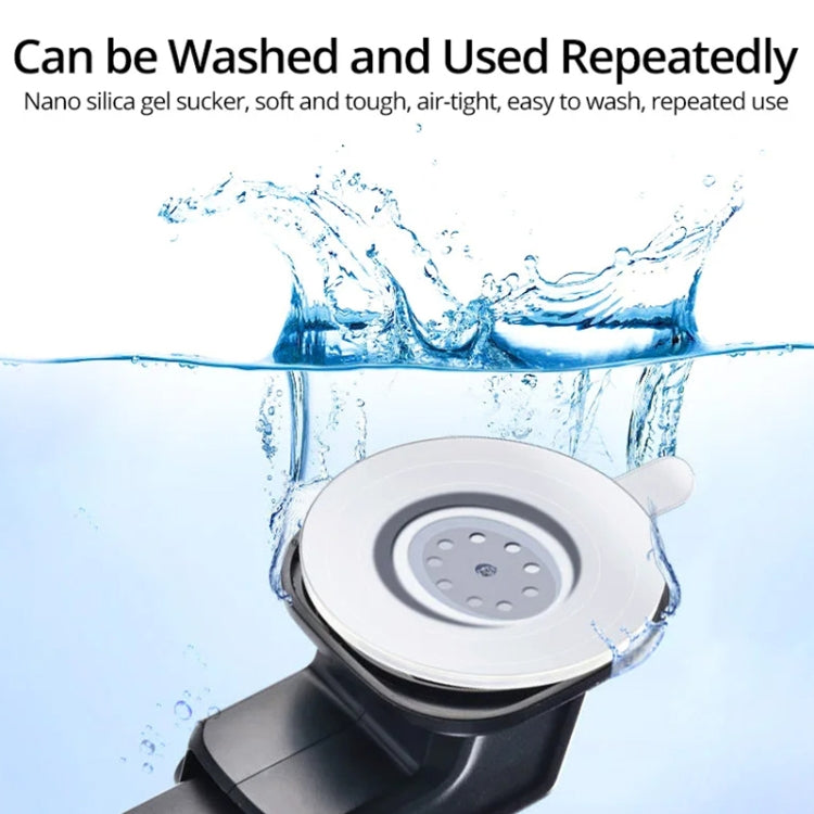 ZF015 Magnetic Suction Lazy Aluminum Alloy Phone Holder(Black) - Lazy Bracket by buy2fix | Online Shopping UK | buy2fix