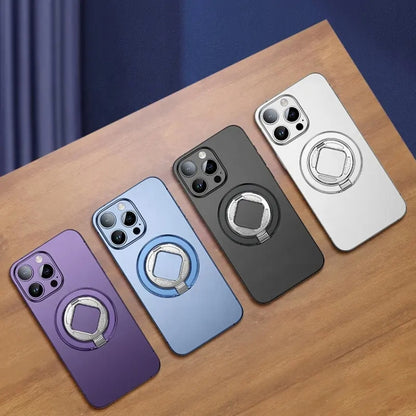 ZF039 Folding MagSafe Magnetic Ring Buckle Holder(Purple) - Ring Holder by buy2fix | Online Shopping UK | buy2fix