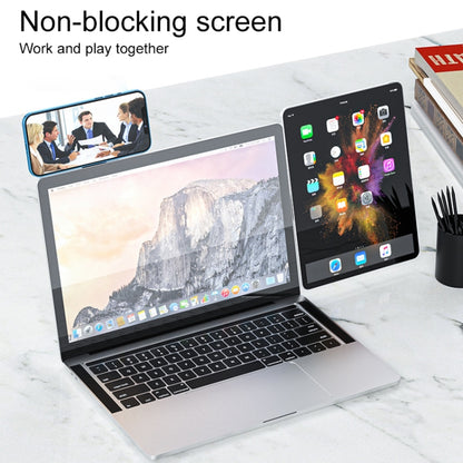 Multifunctional Portable Folding Magnetic Aluminum Alloy Phone Holder(Pink) - Lazy Bracket by buy2fix | Online Shopping UK | buy2fix