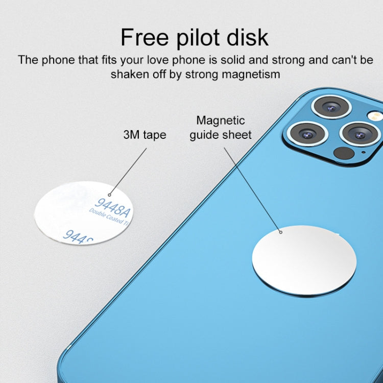 Multifunctional Portable Folding Magnetic Aluminum Alloy Phone Holder(Blue) - Lazy Bracket by buy2fix | Online Shopping UK | buy2fix