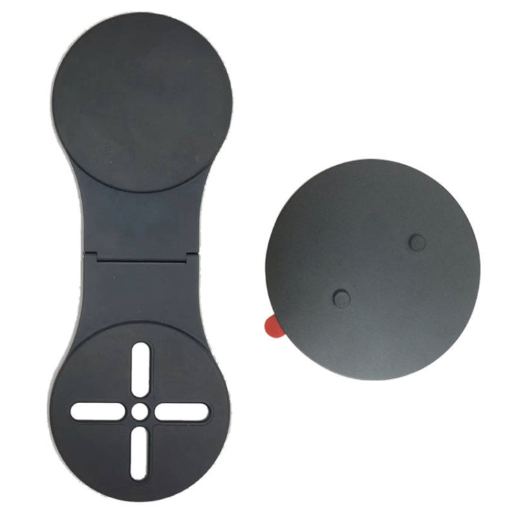 Folding Magnetic Desktop Phone Holder(Black) - Lazy Bracket by buy2fix | Online Shopping UK | buy2fix