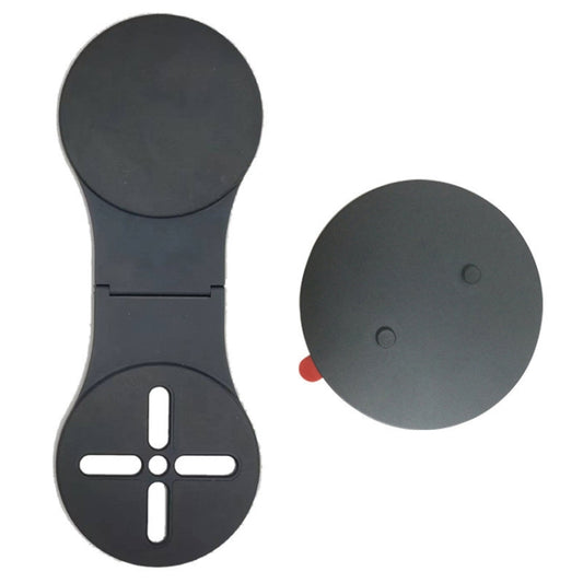 Folding Magnetic Desktop Phone Holder(Black) - Lazy Bracket by buy2fix | Online Shopping UK | buy2fix
