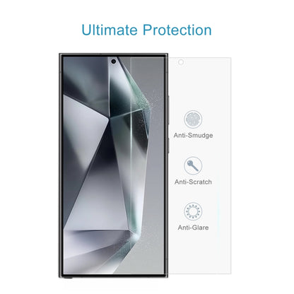 For Samsung Galaxy S25 Ultra 5G 10pcs 0.18mm 9H 2.5D Tempered Glass Film, Support Fingerprint Unlocking by buy2fix