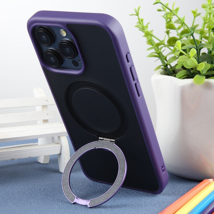 For iPhone 15 Pro Max DFANS DESIGN Magsafe Magnetic Phone Case(Purple) - iPhone 15 Pro Max Cases by DFANS DESIGN | Online Shopping UK | buy2fix