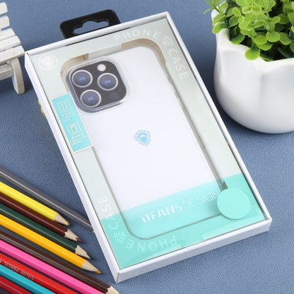 For iPhone 15 Pro DFANS DESIGN Shockproof Phone Case(Transparent) - iPhone 15 Pro Cases by DFANS DESIGN | Online Shopping UK | buy2fix