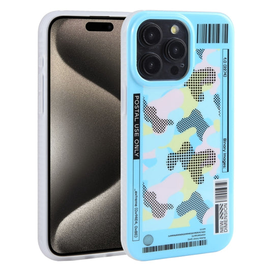For iPhone 15 Pro Mutural Billboard Series Phone Case(Sky Blue) - iPhone 15 Pro Cases by Mutural | Online Shopping UK | buy2fix