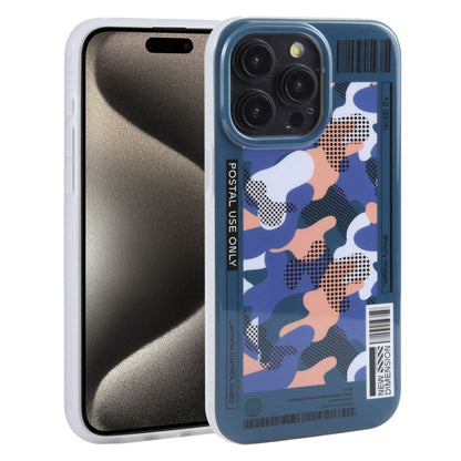 For iPhone 15 Pro Mutural Billboard Series Phone Case(Dark Blue) - iPhone 15 Pro Cases by Mutural | Online Shopping UK | buy2fix
