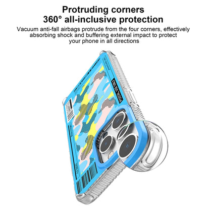 For iPhone 15 Pro Mutural Billboard Series Phone Case(Sky Blue) - iPhone 15 Pro Cases by Mutural | Online Shopping UK | buy2fix