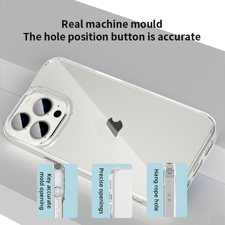 For iPhone 15 Pro Mutural Ice Series TPU Phone Case(Transparent) - iPhone 15 Pro Cases by Mutural | Online Shopping UK | buy2fix