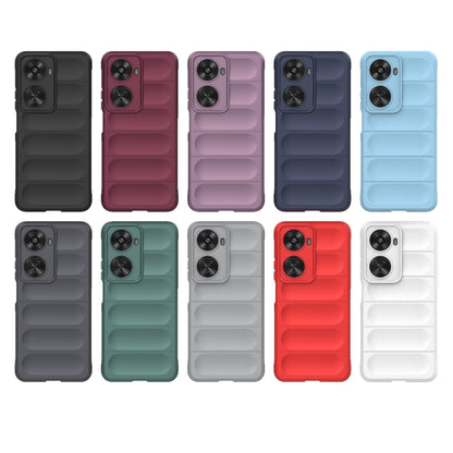 For Huawei nova 11 SE Magic Shield TPU + Flannel Phone Case(Red) - Huawei Cases by buy2fix | Online Shopping UK | buy2fix