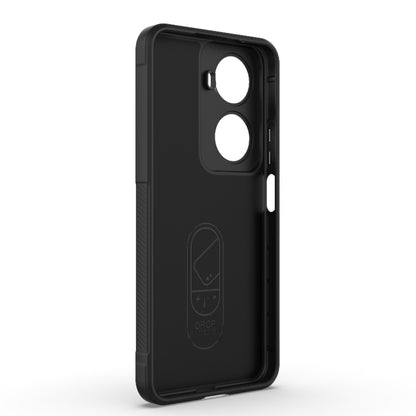 For Huawei nova 11 SE Magic Shield TPU + Flannel Phone Case(Grey) - Huawei Cases by buy2fix | Online Shopping UK | buy2fix