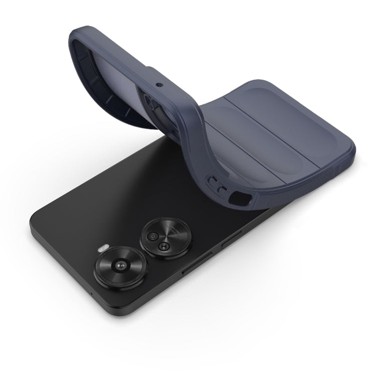 For Huawei nova 11 SE Magic Shield TPU + Flannel Phone Case(Purple) - Huawei Cases by buy2fix | Online Shopping UK | buy2fix