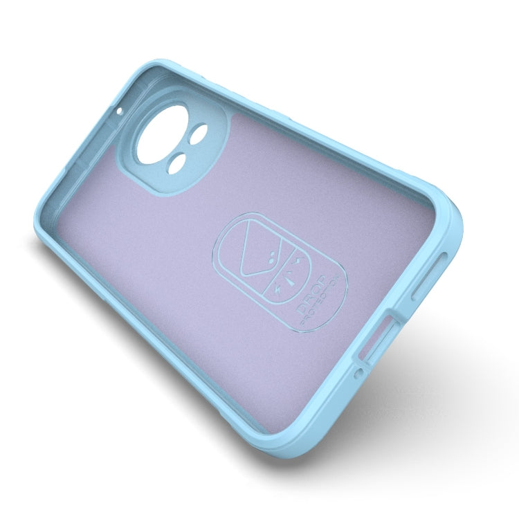 For Huawei nova 12 5G Magic Shield TPU + Flannel Phone Case(Red) - Huawei Cases by buy2fix | Online Shopping UK | buy2fix