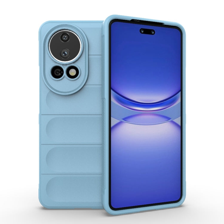 For Huawei nova 12 Ultra / 12 Pro Magic Shield TPU + Flannel Phone Case(Light Blue) - Huawei Cases by buy2fix | Online Shopping UK | buy2fix