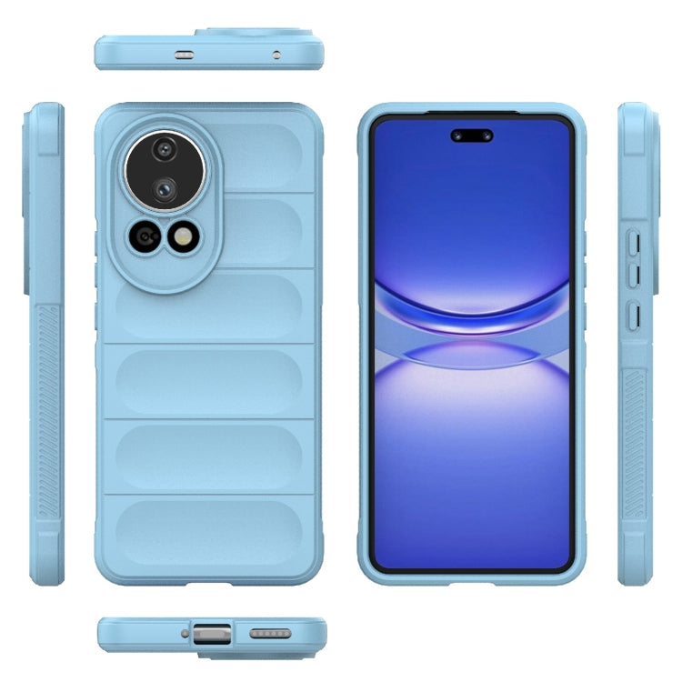 For Huawei nova 12 Ultra / 12 Pro Magic Shield TPU + Flannel Phone Case(Light Blue) - Huawei Cases by buy2fix | Online Shopping UK | buy2fix