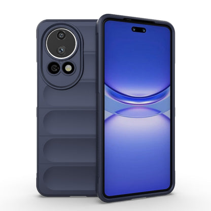 For Huawei nova 12 Ultra / 12 Pro Magic Shield TPU + Flannel Phone Case(Dark Blue) - Huawei Cases by buy2fix | Online Shopping UK | buy2fix