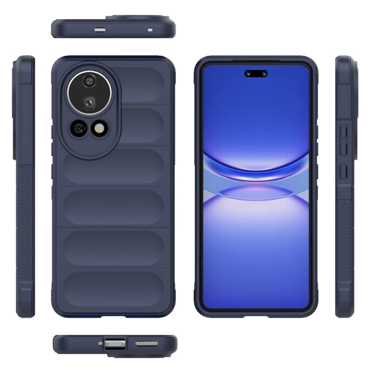 For Huawei nova 12 Ultra / 12 Pro Magic Shield TPU + Flannel Phone Case(Dark Blue) - Huawei Cases by buy2fix | Online Shopping UK | buy2fix