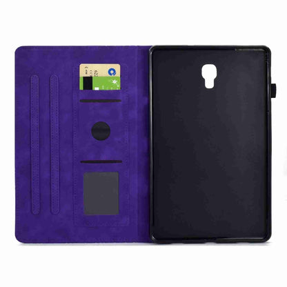 For Samsung Galaxy Tab A 10.5 T590 Rhombus TPU Smart Leather Tablet Case(Purple) by buy2fix