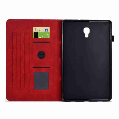 For Samsung Galaxy Tab A 10.5 T590 Rhombus TPU Smart Leather Tablet Case(Red) by buy2fix