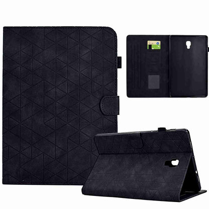 For Samsung Galaxy Tab A 10.5 T590 Rhombus TPU Smart Leather Tablet Case(Black) by buy2fix