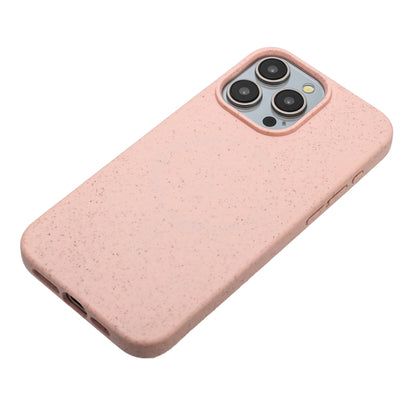 For iPhone 11 Pro Max Wheat MagSafe Magnetic Straw Material + TPU Phone Case(Pink) - iPhone 11 Pro Max Cases by buy2fix | Online Shopping UK | buy2fix