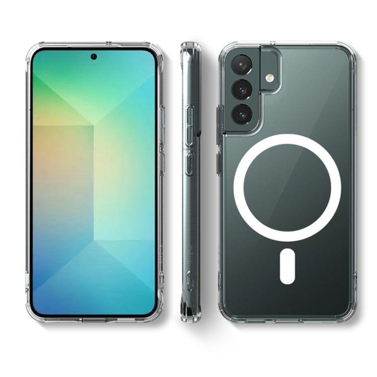 For Samsung Galaxy S25 5G TPU Magsafe Phone Case(Transparent) by buy2fix