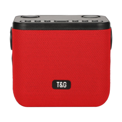 T&G TG545DK Home Handheld Dual-microphone KTV Wireless Bluetooth Speaker with Flashlight(Black) - Desktop Speaker by T&G | Online Shopping UK | buy2fix