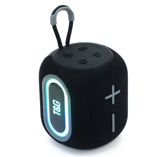 T&G TG664 LED Portable Subwoofer Wireless Bluetooth Speaker(Black) - Desktop Speaker by T&G | Online Shopping UK | buy2fix