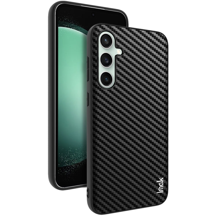 For Samsung Galaxy S23 FE 5G IMAK LX-5 Series Shockproof PC + PU + TPU Protective Phone Case(Carbon Fiber Texture) - Galaxy S23 FE 5G Cases by imak | Online Shopping UK | buy2fix