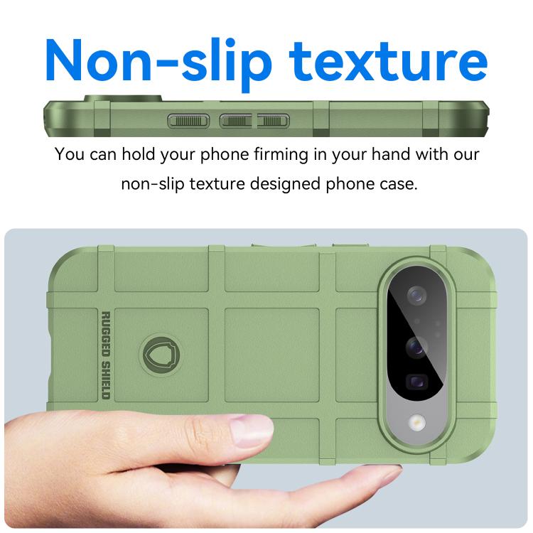 For Google Pixel 10 Full Coverage Shockproof TPU Phone Case(Green) - Google Cases by buy2fix | Online Shopping UK | buy2fix