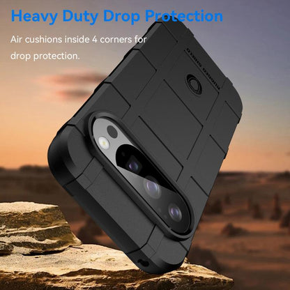 For Google Pixel 10 Pro Full Coverage Shockproof TPU Phone Case(Black) - Google Cases by buy2fix | Online Shopping UK | buy2fix