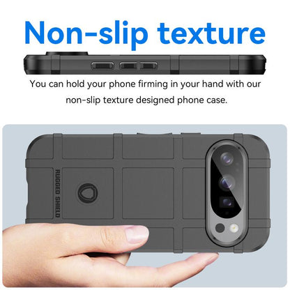 For Google Pixel 10 Pro Full Coverage Shockproof TPU Phone Case(Black) - Google Cases by buy2fix | Online Shopping UK | buy2fix