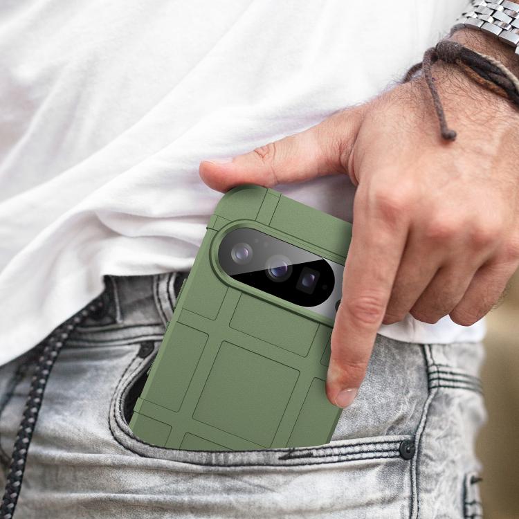 For Google Pixel 10 Pro Full Coverage Shockproof TPU Phone Case(Green) - Google Cases by buy2fix | Online Shopping UK | buy2fix