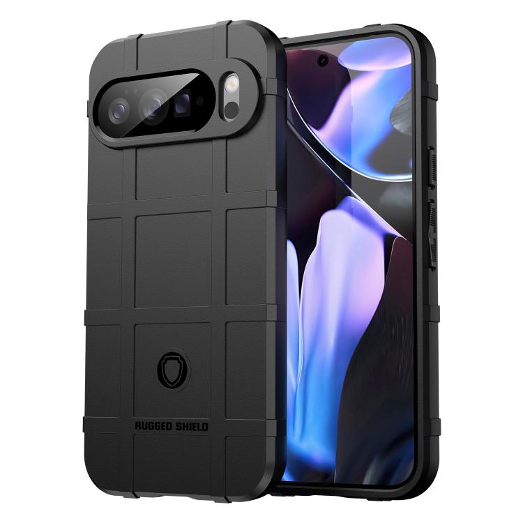 For Google Pixel 10 Pro XL Full Coverage Shockproof TPU Phone Case(Black) - Google Cases by buy2fix | Online Shopping UK | buy2fix