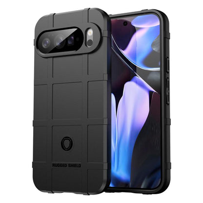 For Google Pixel 10 Pro XL Full Coverage Shockproof TPU Phone Case(Black) - Google Cases by buy2fix | Online Shopping UK | buy2fix