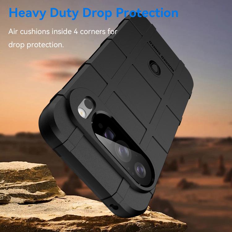 For Google Pixel 10 Pro XL Full Coverage Shockproof TPU Phone Case(Black) - Google Cases by buy2fix | Online Shopping UK | buy2fix