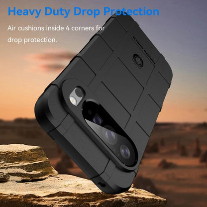 For Google Pixel 10 Pro XL Full Coverage Shockproof TPU Phone Case(Black) - Google Cases by buy2fix | Online Shopping UK | buy2fix