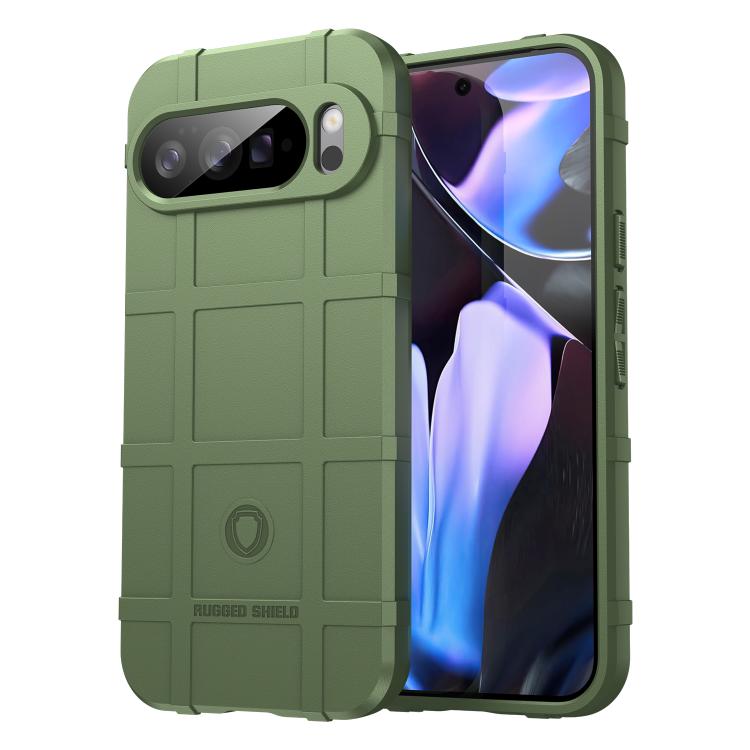 For Google Pixel 10 Pro XL Full Coverage Shockproof TPU Phone Case(Green) - Google Cases by buy2fix | Online Shopping UK | buy2fix
