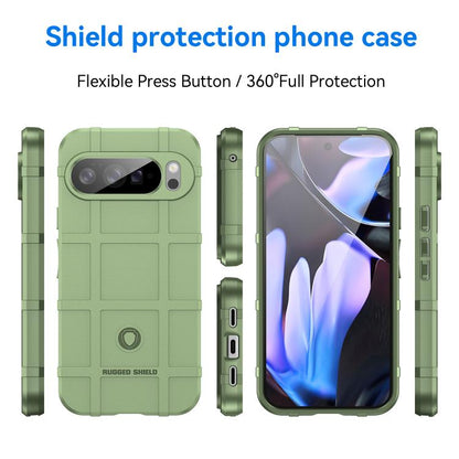 For Google Pixel 10 Pro XL Full Coverage Shockproof TPU Phone Case(Green) - Google Cases by buy2fix | Online Shopping UK | buy2fix