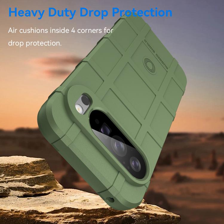 For Google Pixel 10 Pro XL Full Coverage Shockproof TPU Phone Case(Green) - Google Cases by buy2fix | Online Shopping UK | buy2fix