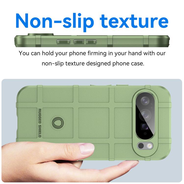 For Google Pixel 10 Pro XL Full Coverage Shockproof TPU Phone Case(Green) - Google Cases by buy2fix | Online Shopping UK | buy2fix