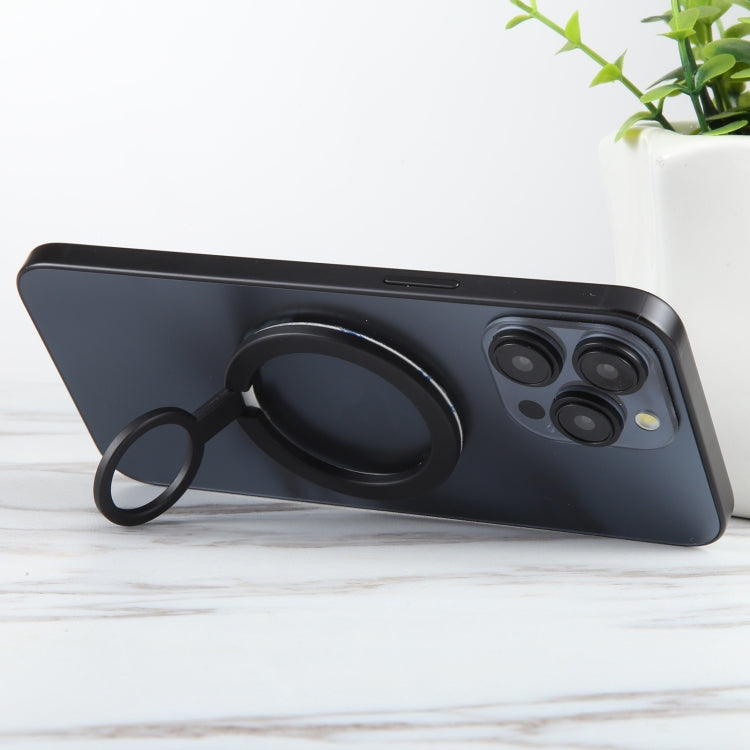 Magnetic Metal Phone Ring Holder(Black) - Ring Holder by buy2fix | Online Shopping UK | buy2fix