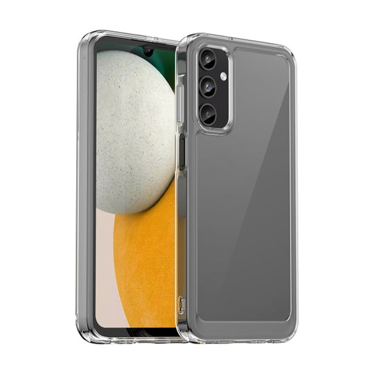 For Samsung Galaxy A15 Colorful Series Acrylic Hybrid TPU Phone Case(Transparent)
