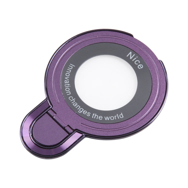 Fulcrum Support Phone Ring Holder(Dark Purple) - Ring Holder by buy2fix | Online Shopping UK | buy2fix