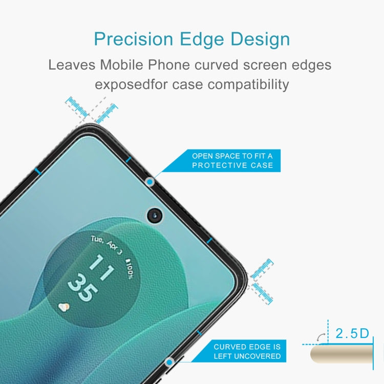 For Motorola Moto G 5G 2024 10pcs 0.26mm 9H 2.5D Tempered Glass Film - Motorola Tempered Glass by buy2fix | Online Shopping UK | buy2fix